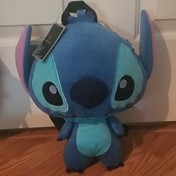 stitch plush backpack